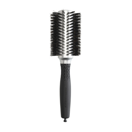 Brosse brushing ronde Expert Blowout Soft Boar Bristles Silver 35mm