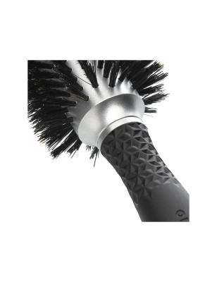 Brosse brushing ronde Expert Blowout Soft Boar Bristles Silver 35mm