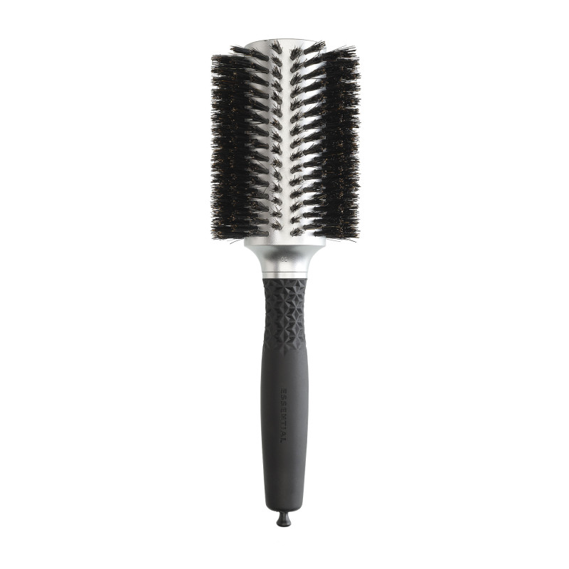 Brosse brushing ronde Expert Blowout Soft Boar Bristles Silver 40mm
