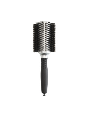 Brosse brushing ronde Expert Blowout Soft Boar Bristles Silver 40mm