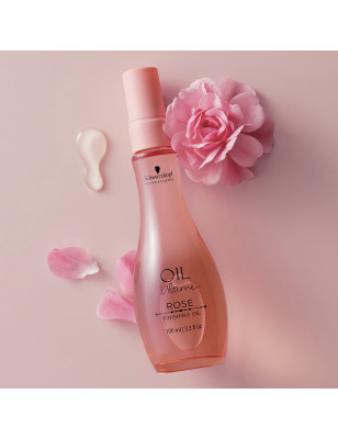 Huile de finition cheveux fins à normaux à l'huile de Rose Oil Ultime