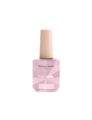 Polygel liquide Soft Pink - texture fluide, modelage précis, rendu naturel