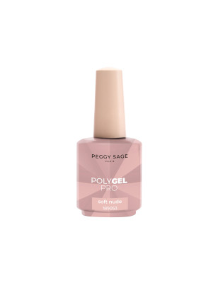 Polygel liquide Soft Nude - texture fluide, application facile, rendu nude