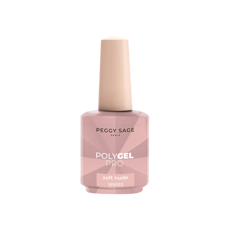 Polygel liquide Soft Nude - texture fluide, application facile, rendu nude