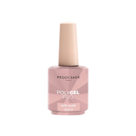 Polygel liquide Soft Nude - texture fluide, application facile, rendu nude