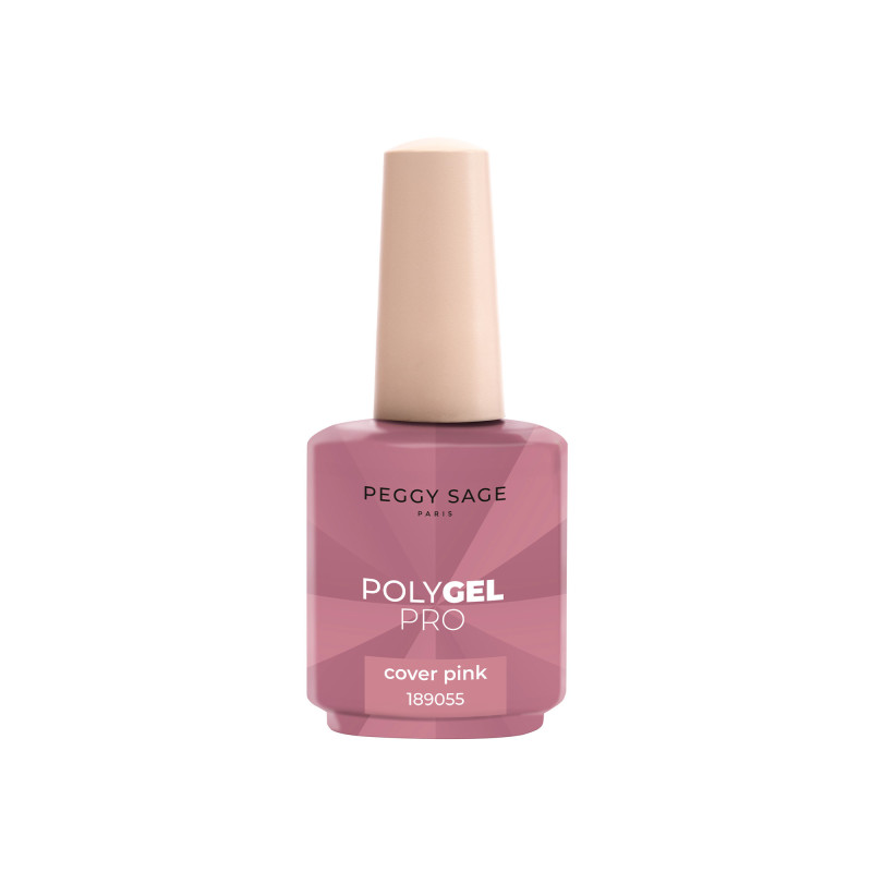 Polygel liquide Cover Pink - couvrance optimale, texture fluide, rendu rosé