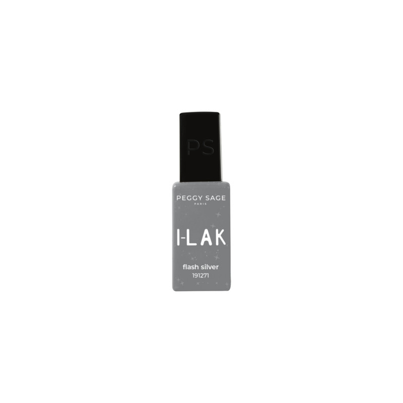 Vernis semi-permanent I-LAK Flash Silver