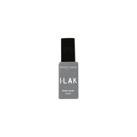 Vernis semi-permanent I-LAK Flash Silver