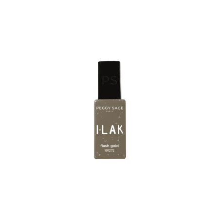 Vernis semi-permanent I-LAK Flash Gold