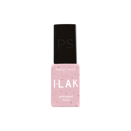 Vernis semi-permanent I-LAK Pink Pearl - brillance nacrée, couvrance parfaite