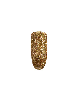 Vernis semi-permanent I-LAK Sequins - paillettes dorées, effet festif