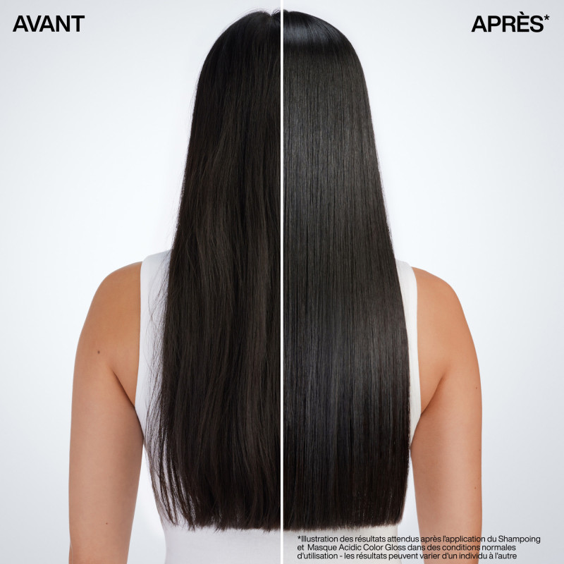 Masque capillaire Acidic Color Gloss - brillance miroir, hydratation intense