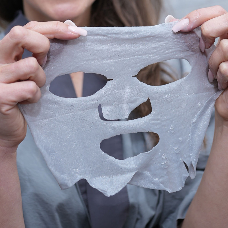 Masque tissu Bubble Charcoal - nettoyage profond, sébum, pores Masque tissu Bubble Charcoal - nettoyage profond, sébum, pores