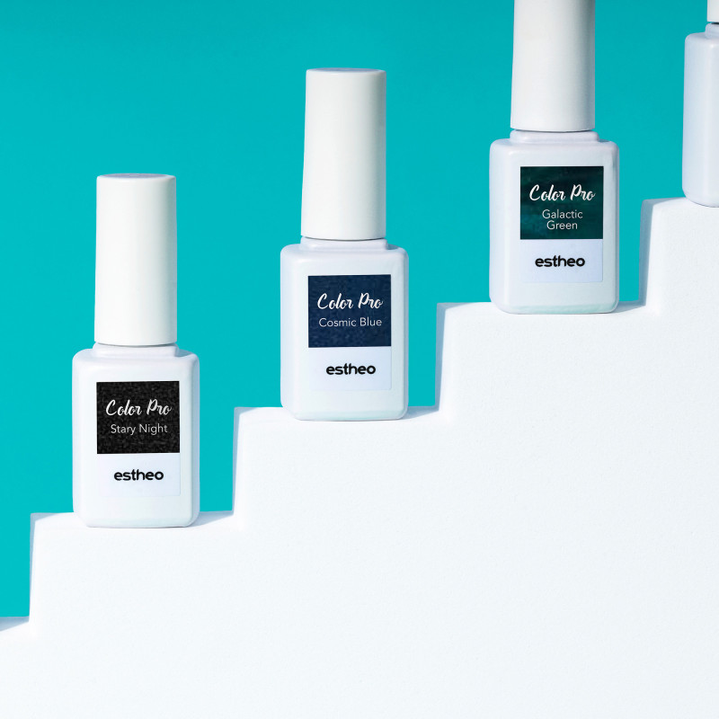 Vernis semi-permanent Color Pro 45 Galactic green Vernis semi-permanent Color Pro 45 Galactic green