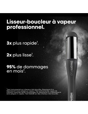 Lisseur-boucleur vapeur professionnel SteamPod 4 Meteora édition limitée