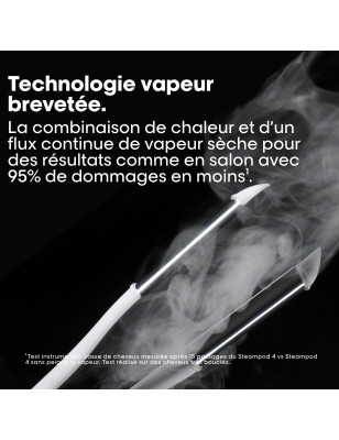 Lisseur-boucleur vapeur professionnel SteamPod 4 Meteora édition limitée