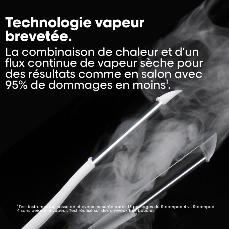 Lisseur-boucleur vapeur professionnel SteamPod 4 Meteora édition limitée