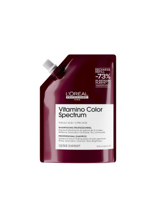 Eco-recharge shampoing fixateur du spectre coloriel Vitamino Color Spectrum