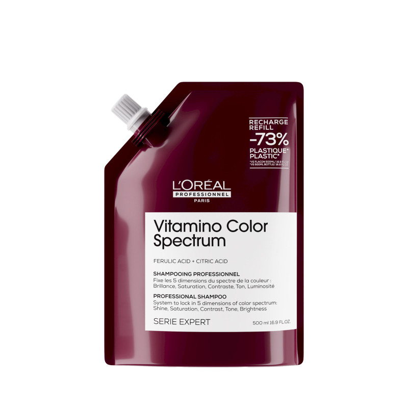 Eco-recharge shampoing fixateur du spectre coloriel Vitamino Color Spectrum Eco-recharge shampoing fixateur du spectre coloriel Vitamino Color Spectrum