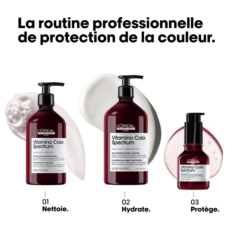Shampoing fixateur du spectre coloriel Vitamino Color Spectrum