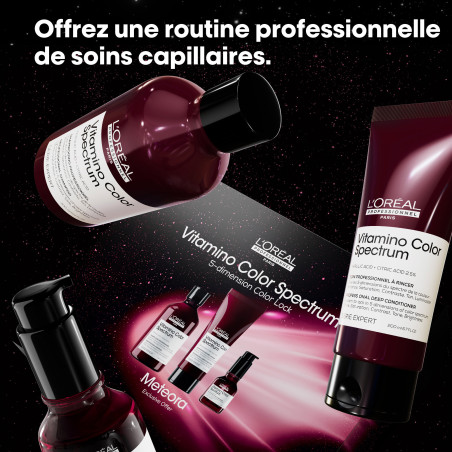 Coffret capillaire trio Vitamino Color Spectrum - éclat, protection, brillance