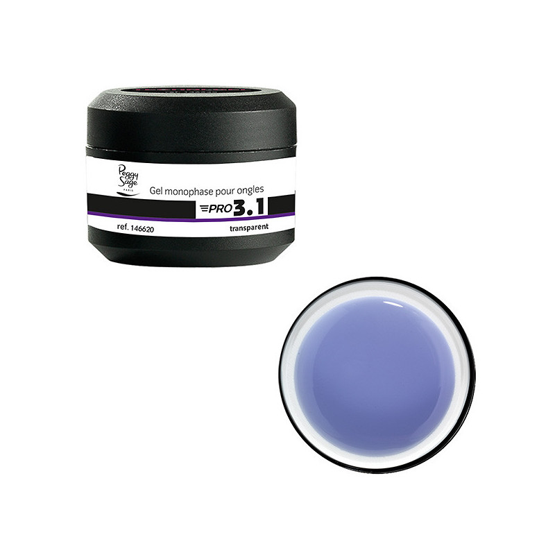 Gel de construction 3 en 1 Pro 3.1 Transparent 15g Gel de construction 3 en 1 Pro 3.1 Transparent 15g