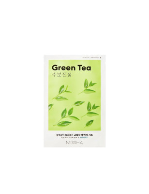 Masque tissu hydratant Green Tea - hydratation, confort, fraîcheur