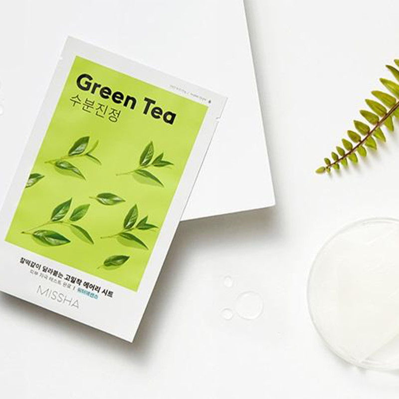 Masque tissu hydratant Green Tea - hydratation, confort, fraîcheur Masque tissu hydratant Green Tea - hydratation, confort, fraîcheur