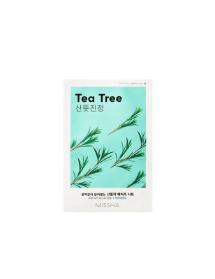Masque tissu purifiant Tea Tree - peau nette, apaisée, rééquilibrée
