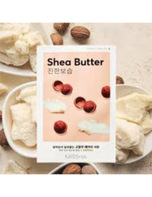 Masque tissu nourrissant Shea Butter - nutrition, confort, réparation