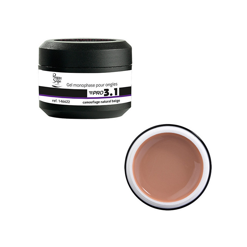 Gel de construction 3 en 1 Pro 3.1 Camouflage beige 15g Gel de construction 3 en 1 Pro 3.1 Camouflage beige 15g