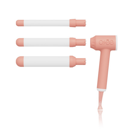 Fer à boucler Hair Gun II - 3 embouts, boucles variées, design ergonomique