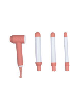 Fer à boucler Hair Gun II - 3 embouts, boucles variées, design ergonomique Fer à boucler Hair Gun II - 3 embouts, boucles variées, design ergonomique
