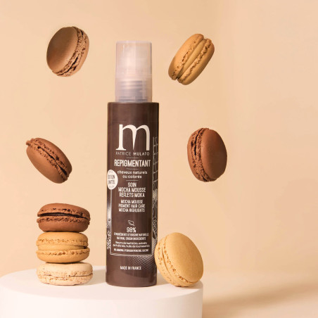 Soin repigmentant Mocha mousse - reflets Moka, éclat naturel, nutrition