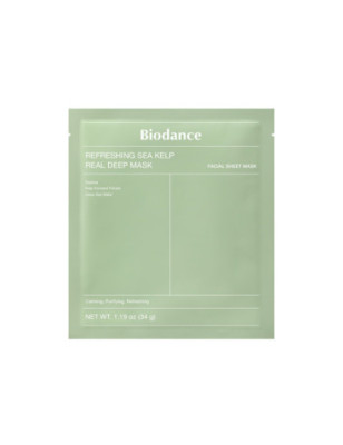 Masque visage Refreshing Sea Kelp – apaisant, purifiant, rafraîchissant
