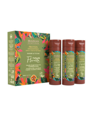 Kit de lissage à base de Protéines Força Da Floresta (3x120ml)