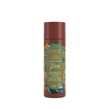 Soin sans rinçage multi-bénéfices Força Da Terra - tous types de cheveux  200ml