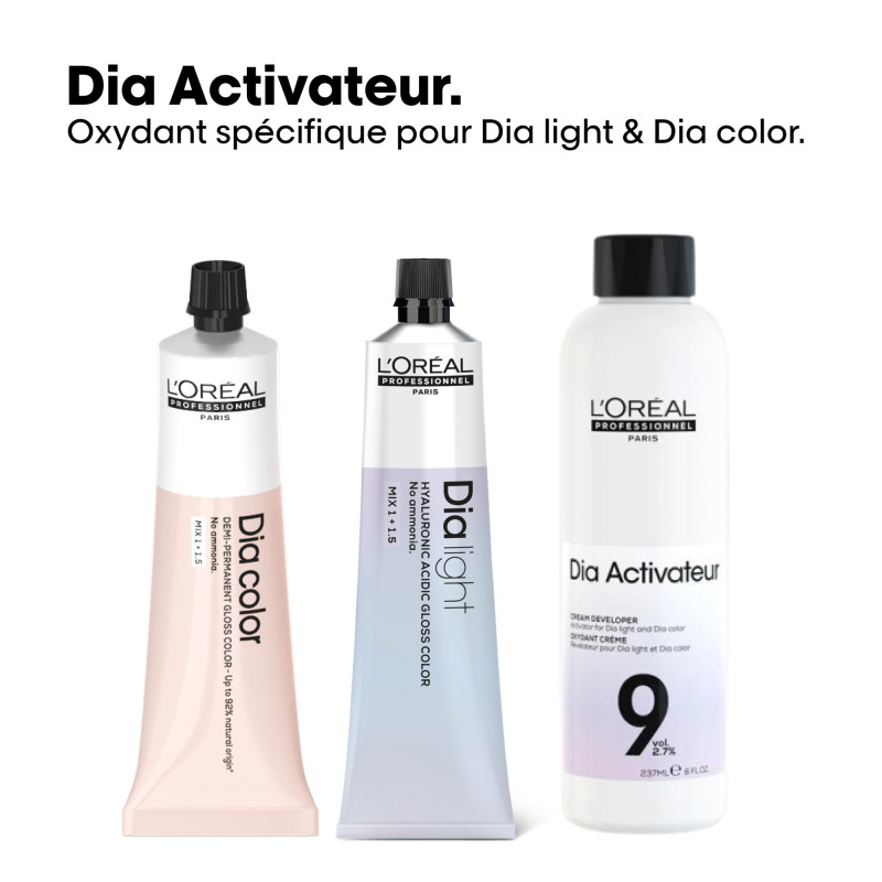 Révélateur Dia Activateur 9 vol. / 2.7 % pour Dia Light et Dia Color Révélateur Dia Activateur 9 vol. / 2.7 % pour Dia Light et Dia Color