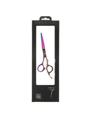 Ciseaux de coupe offset Rainbow chromé 5.5 Ciseaux de coupe offset Rainbow chromé 5.5