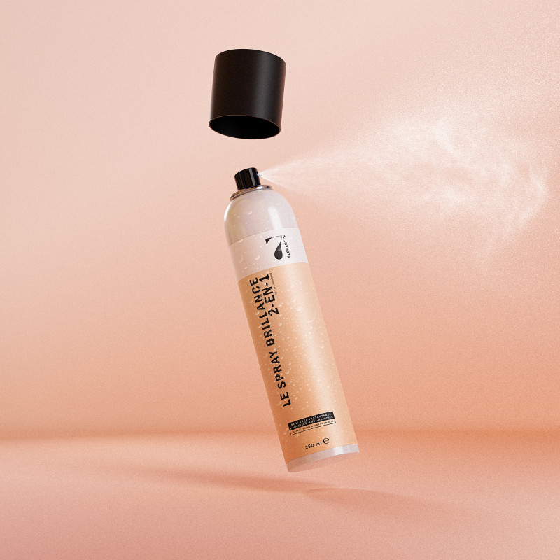 Spray brillance 2-en-1 - brillance instantanée et bouclier anti-humidité Spray brillance 2-en-1 - brillance instantanée et bouclier anti-humidité