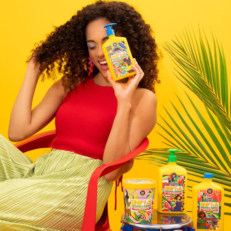 Shampoing nourrissant Bossa - cheveux bouclés & frisés