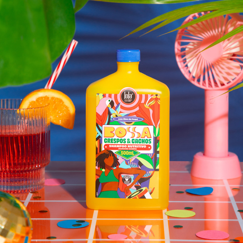 Shampoing nourrissant Bossa - cheveux bouclés & frisés