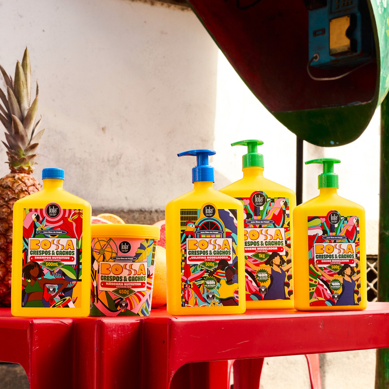 Shampoing nourrissant Bossa - cheveux bouclés & frisés