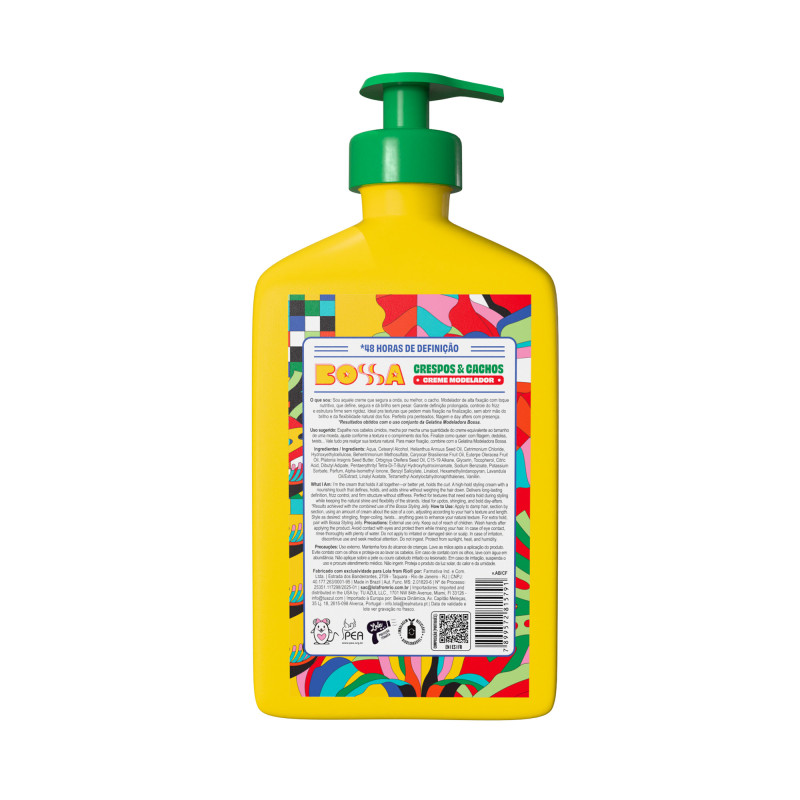 Crème modelante 48h de définition - cheveux bouclés & frisés