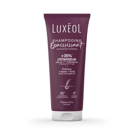 Shampooing Épaississant – +35% épaisseur, cheveux plus forts