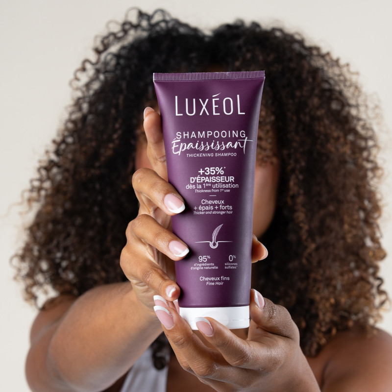 Shampooing Épaississant – +35% épaisseur, cheveux plus forts