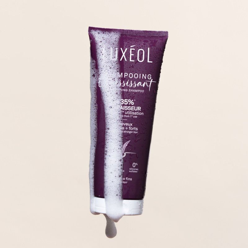 Shampooing Épaississant – +35% épaisseur, cheveux plus forts