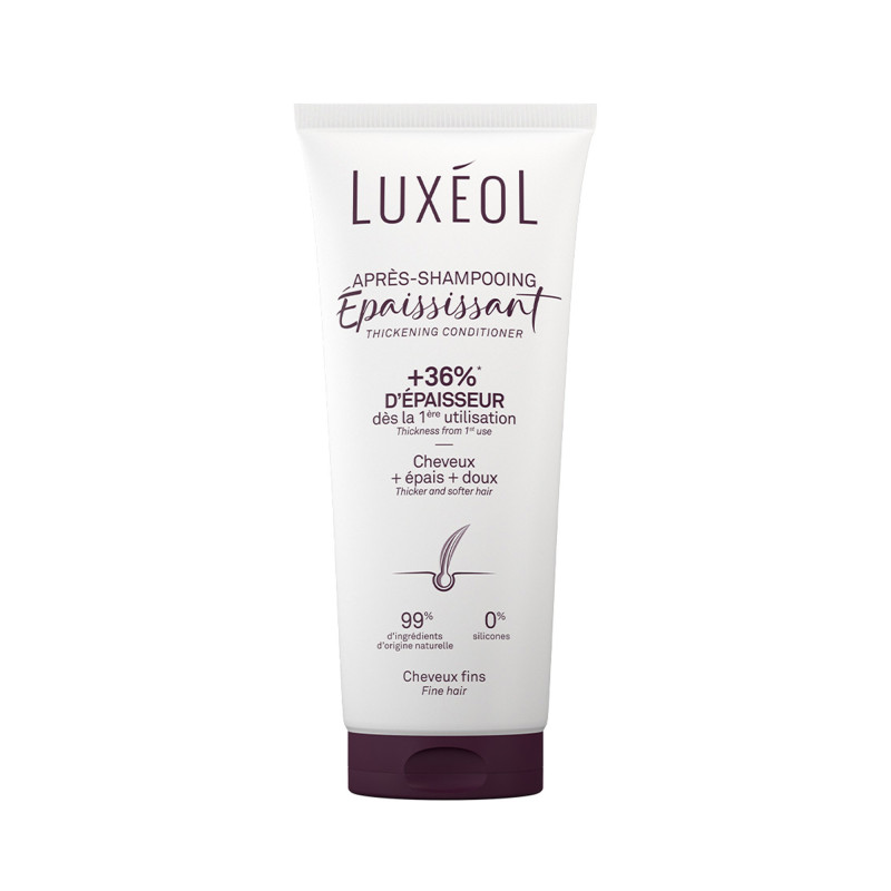 Après-shampooing Épaississant – épaissit, démêle, adoucit