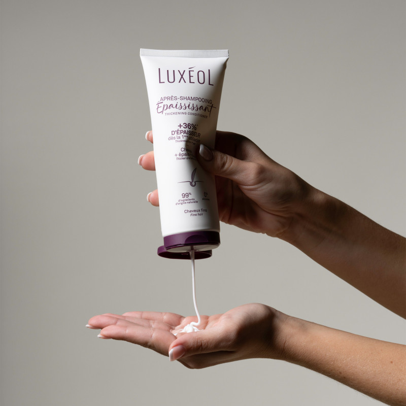 Après-shampooing Épaississant – épaissit, démêle, adoucit