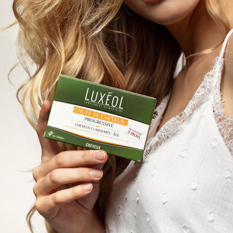 Chute de Cheveux Progressive 3 mois – réduit la chute, fortifie, revitalise